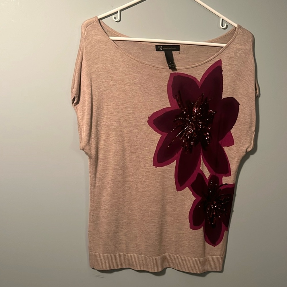 INC Sequined Top